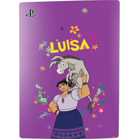 Disney Encanto Luisa PS5 Digital Edition Console Skin